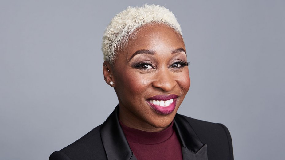Promotional photograph of Cynthia Erivo.