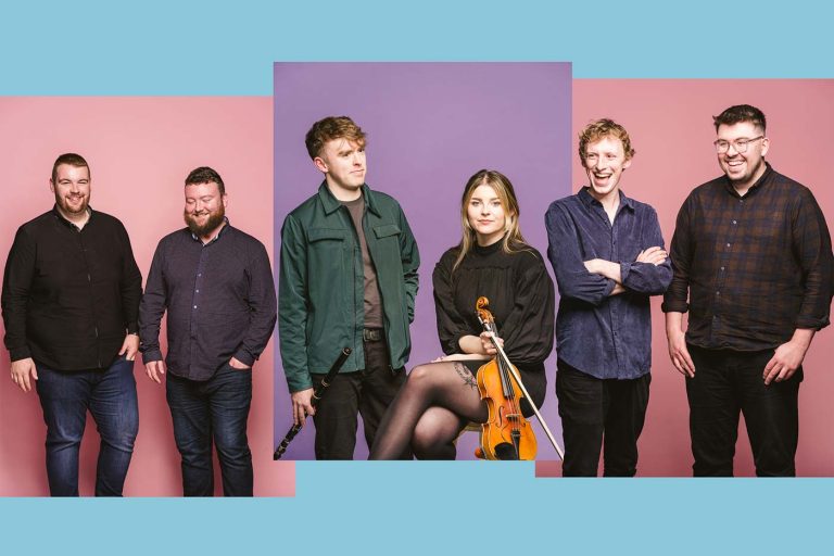 Promotional photograph of Dalriada Connections Band.