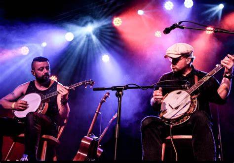 Promotional photograph of Concierto de Damien O'Kane & Ron Block en Manchester.