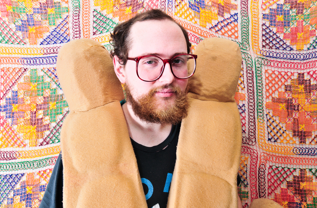 Promotional photograph of Dan Deacon.
