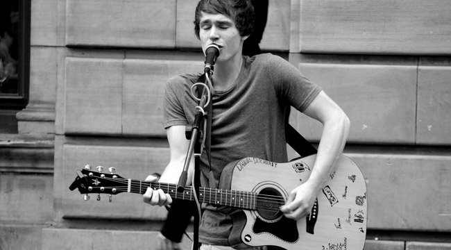 Promotional photograph of Daniel Docherty.