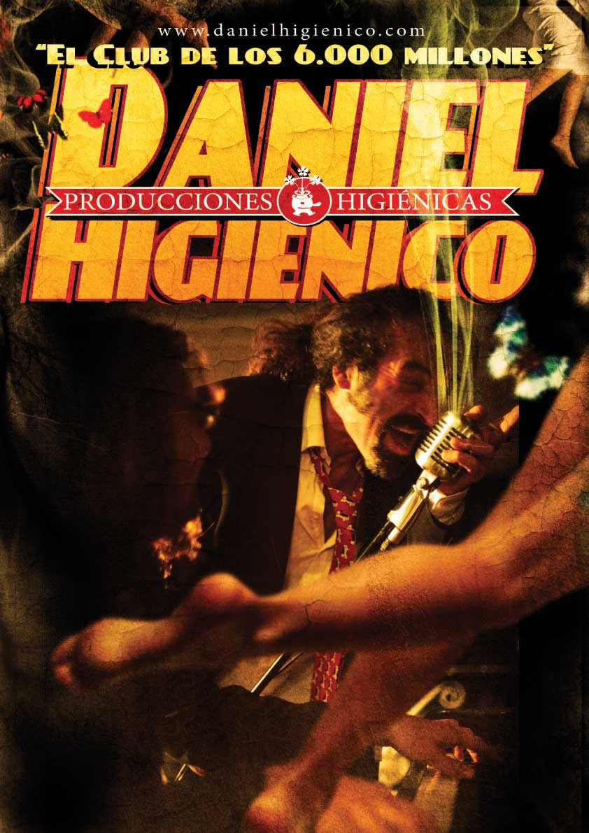Fotografía promocional de Concierto de Daniel Higiénico en Barcelona