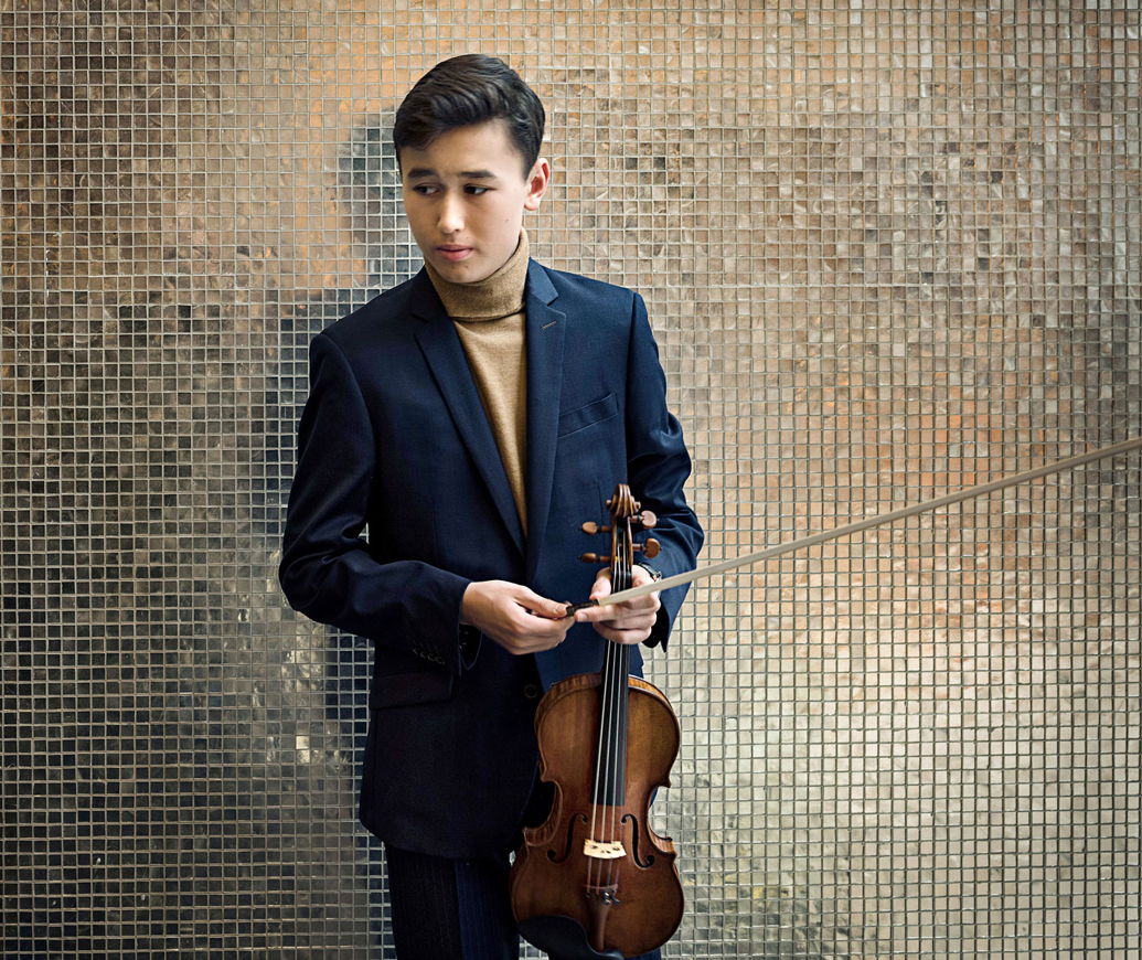 Fotografía promocional de Concierto de Daniel Lozakovich en Tolosa