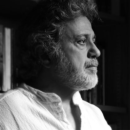 Promotional photograph of Dariush Eghbali.