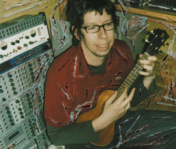 Promotional photograph of Darren Hayman.