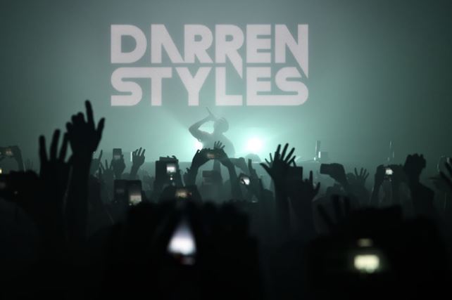 Promotional photograph of Darren Styles.
