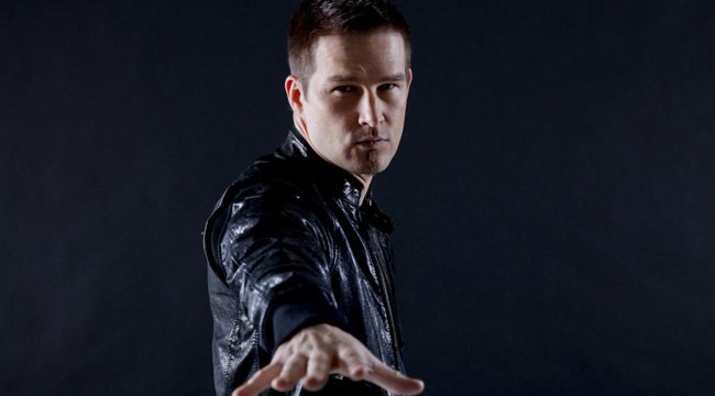 Promotional photograph of Darude.