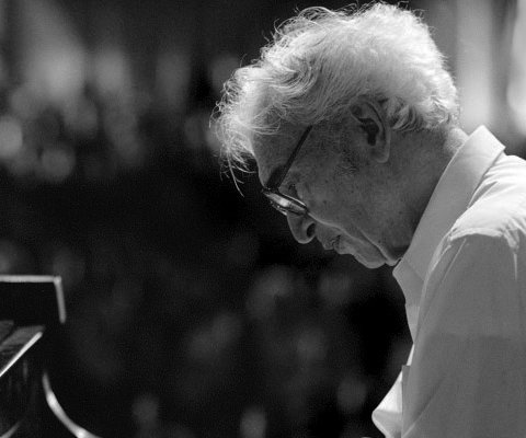 Fotografia promocional de Dave Brubeck.