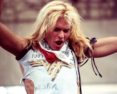 Fotografia promozionale di David Lee Roth.