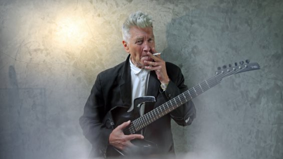 Fotografía promocional de David Lynch