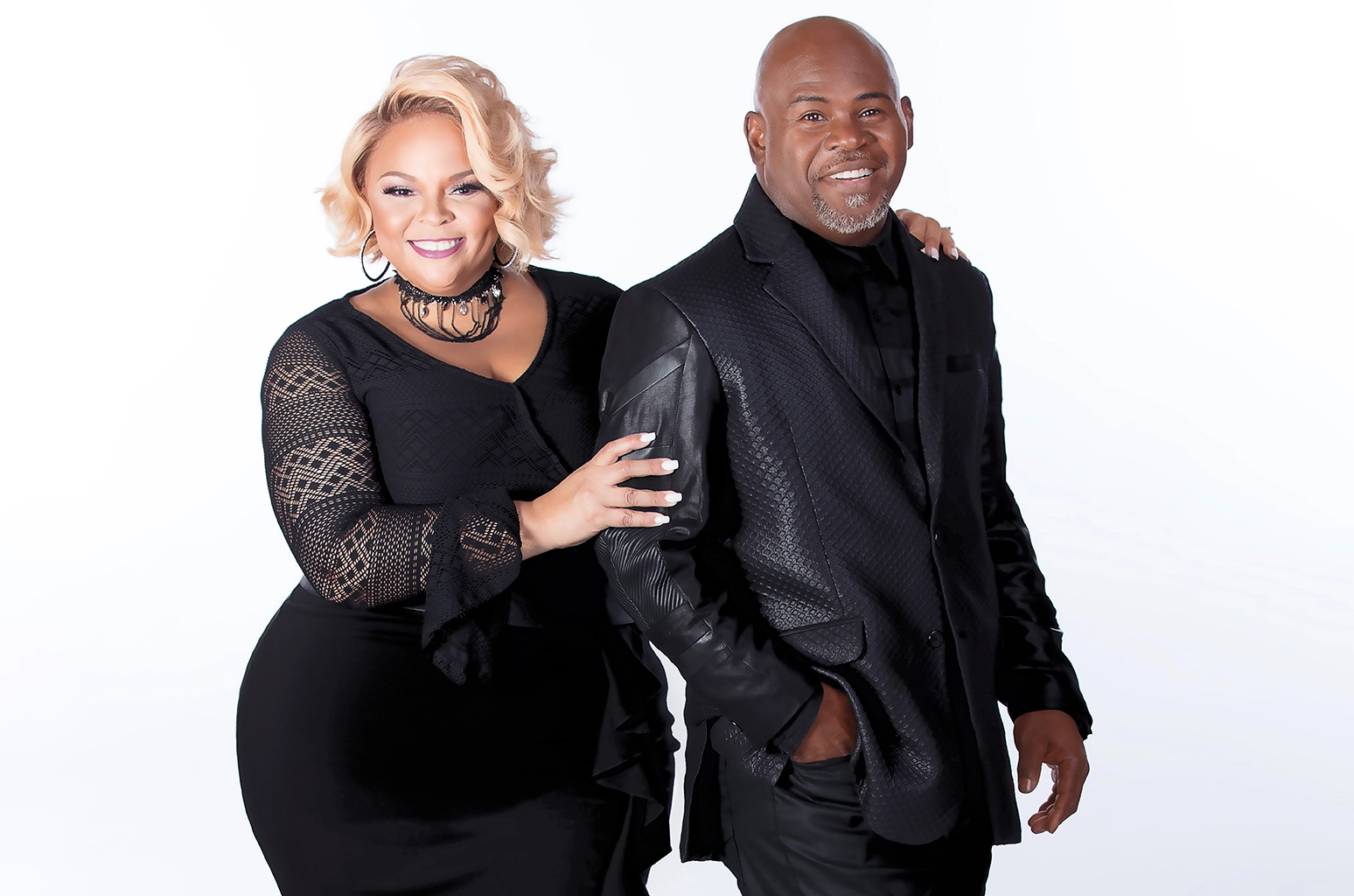 Fotografia promocional de David & Tamela Mann.