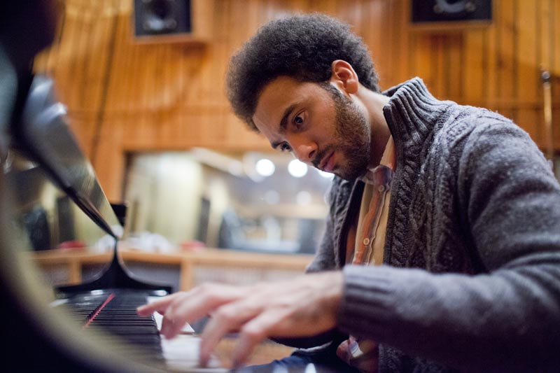 Fotografía promocional de David Virelles