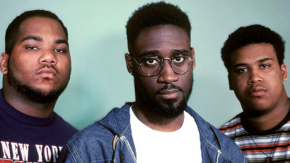 Promotional photograph of De La Soul.