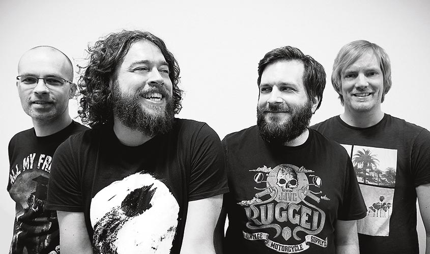 Fotografia promocional de Death by Monkey.