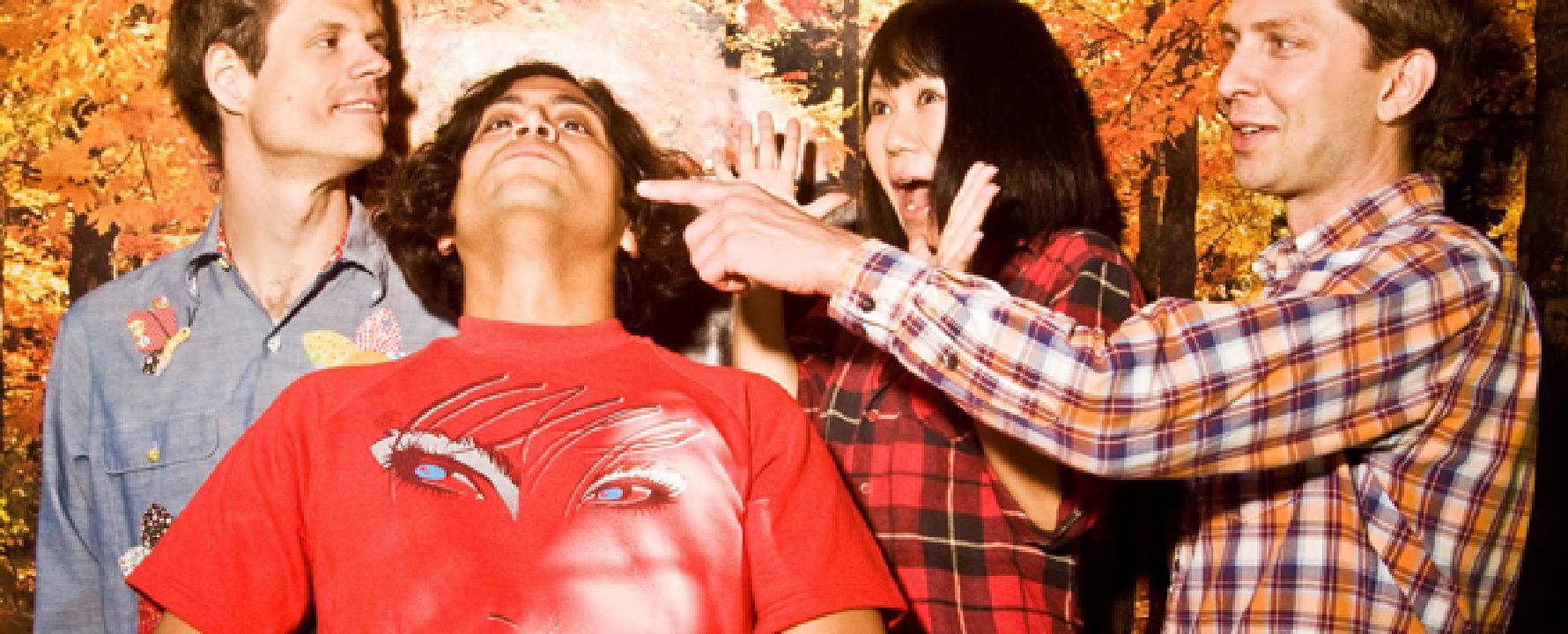 Fotografía promocional de Deerhoof