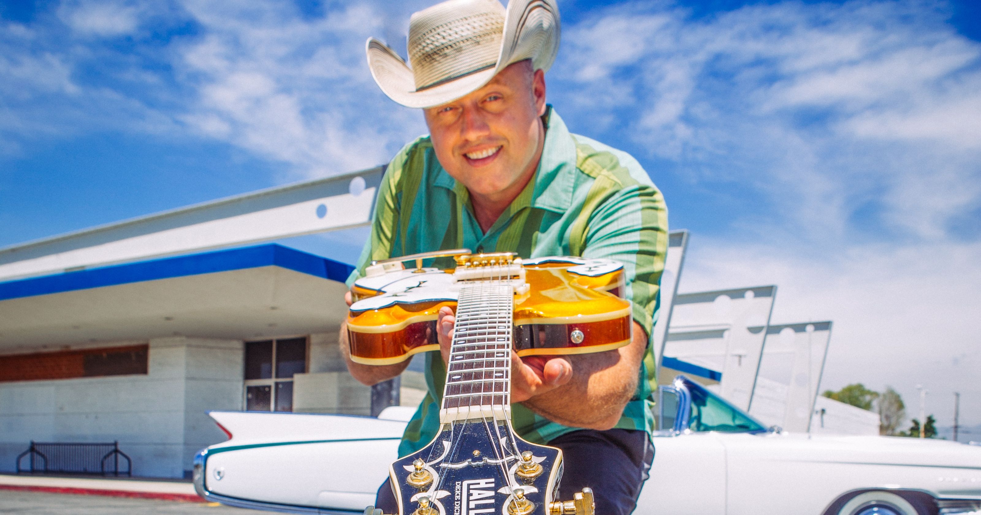 Fotografía promocional de Concierto de Deke Dickerson en San Jose