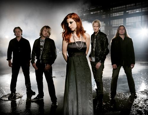 Promofoto von Concierto de Delain en Enschede.