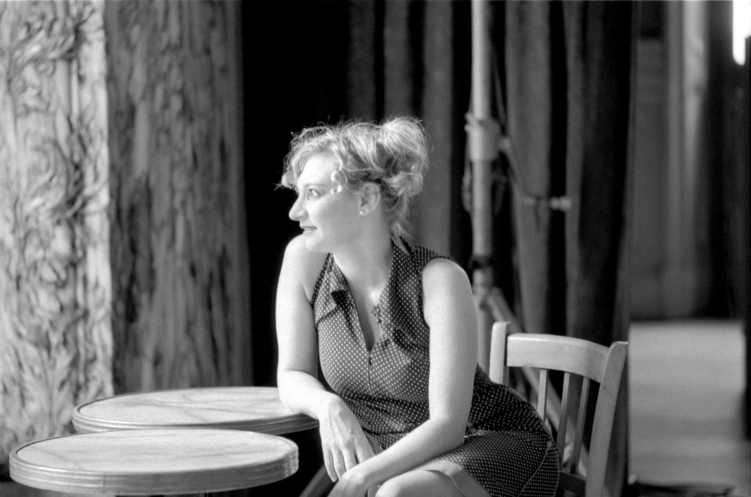 Fotografia promocional de Delphine Doriola.
