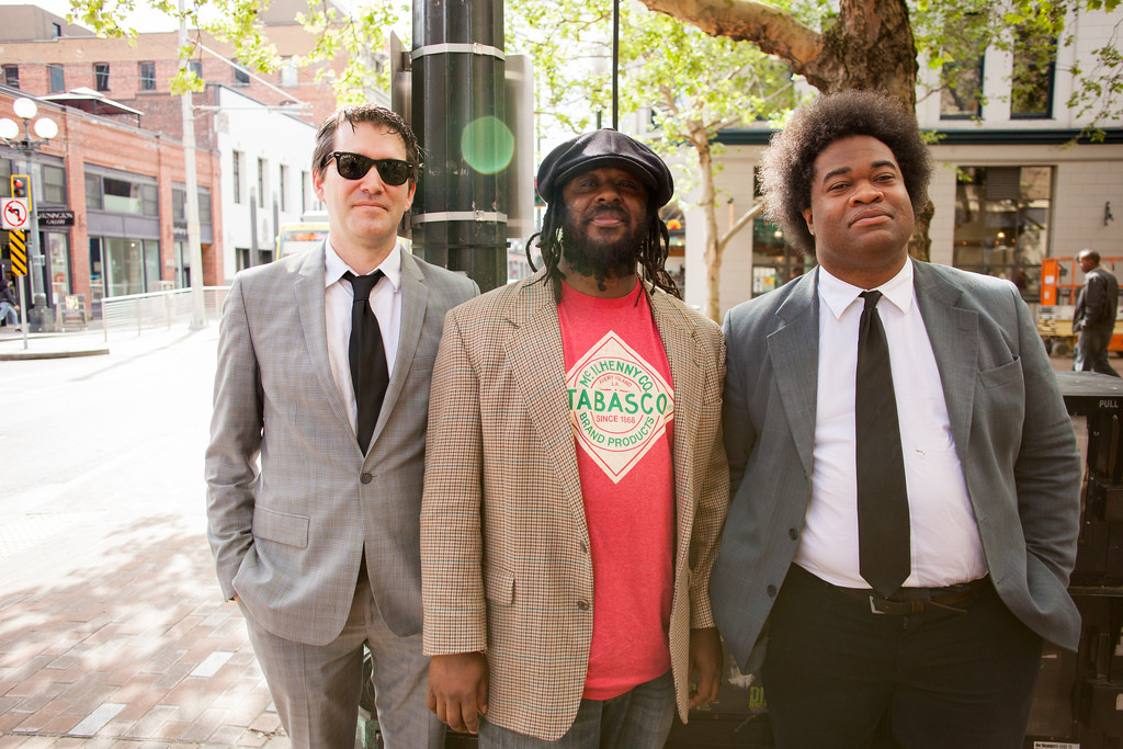 Fotografía promocional de Delvon Lamarr Organ Trío