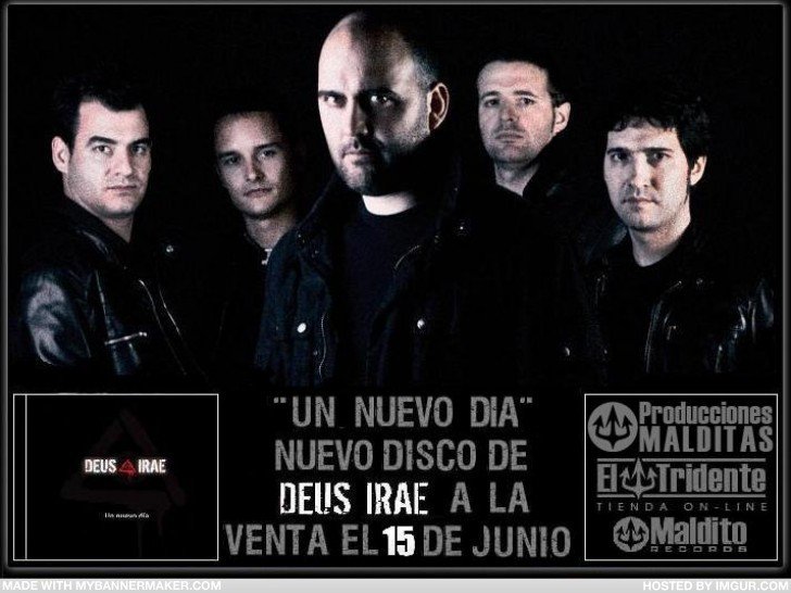 Fotografia promocional de DEUS ¬ IRAE.