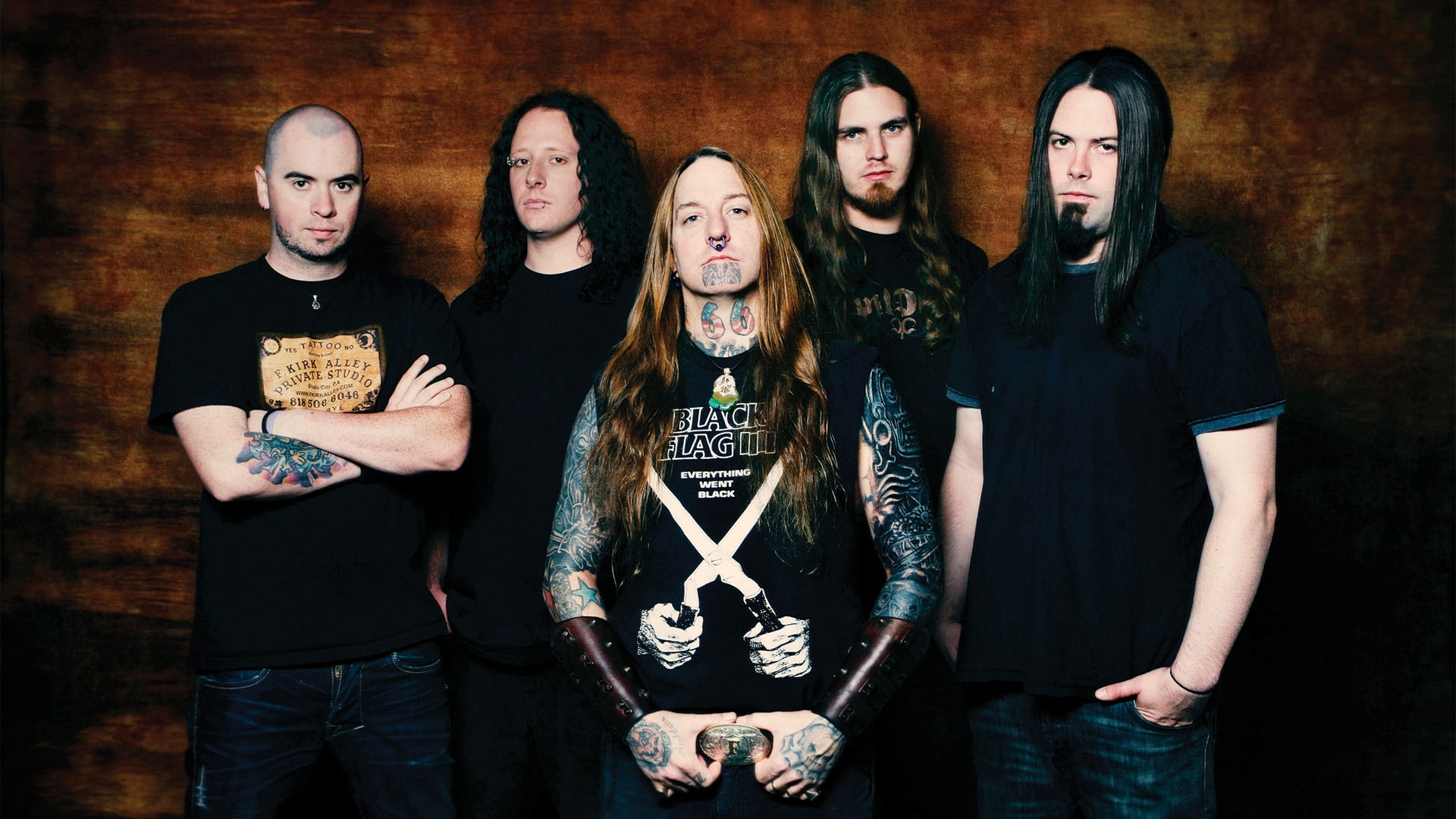 Promotional photograph of DevilDriver.