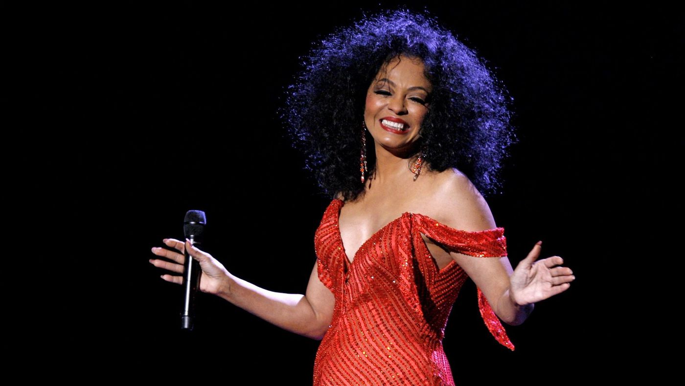 Diana Ross concert in North Charleston