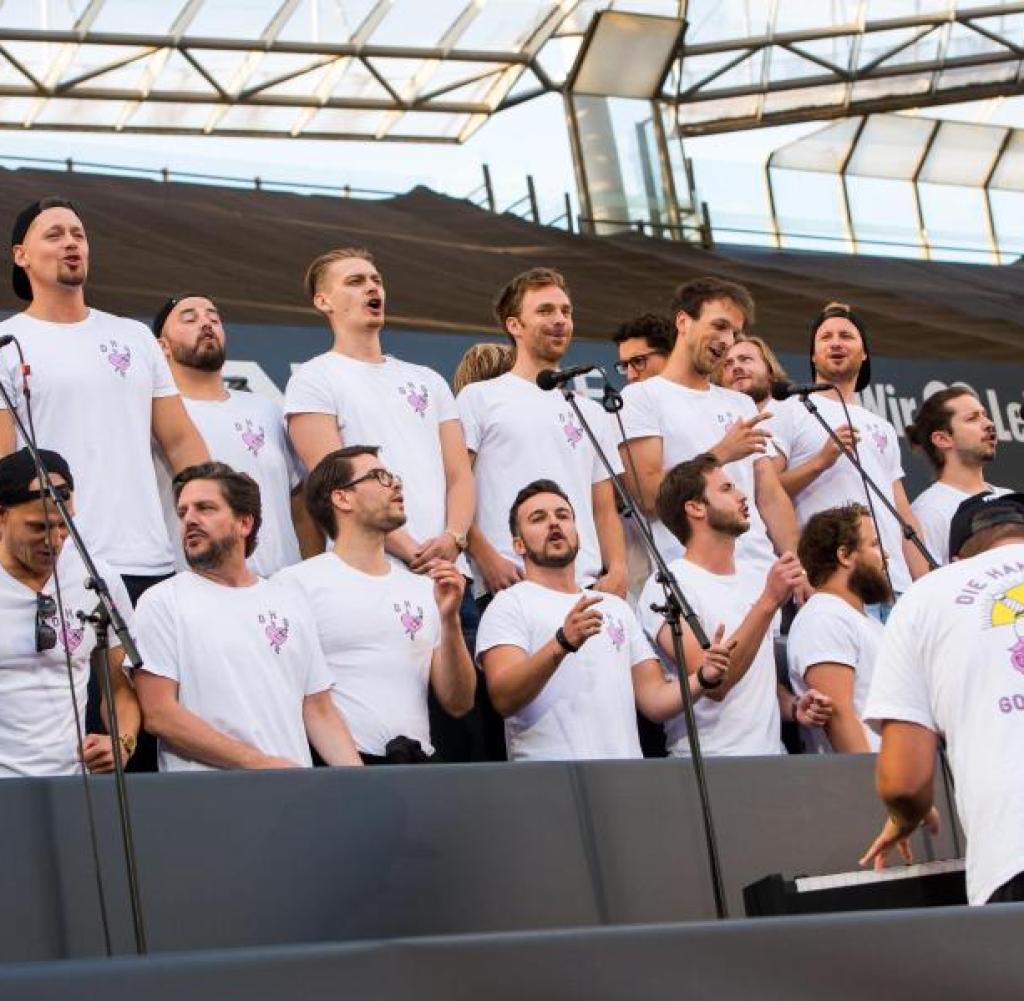 Promofoto von Concierto de Die Hamburger Goldkehlchen en Hamburgo.