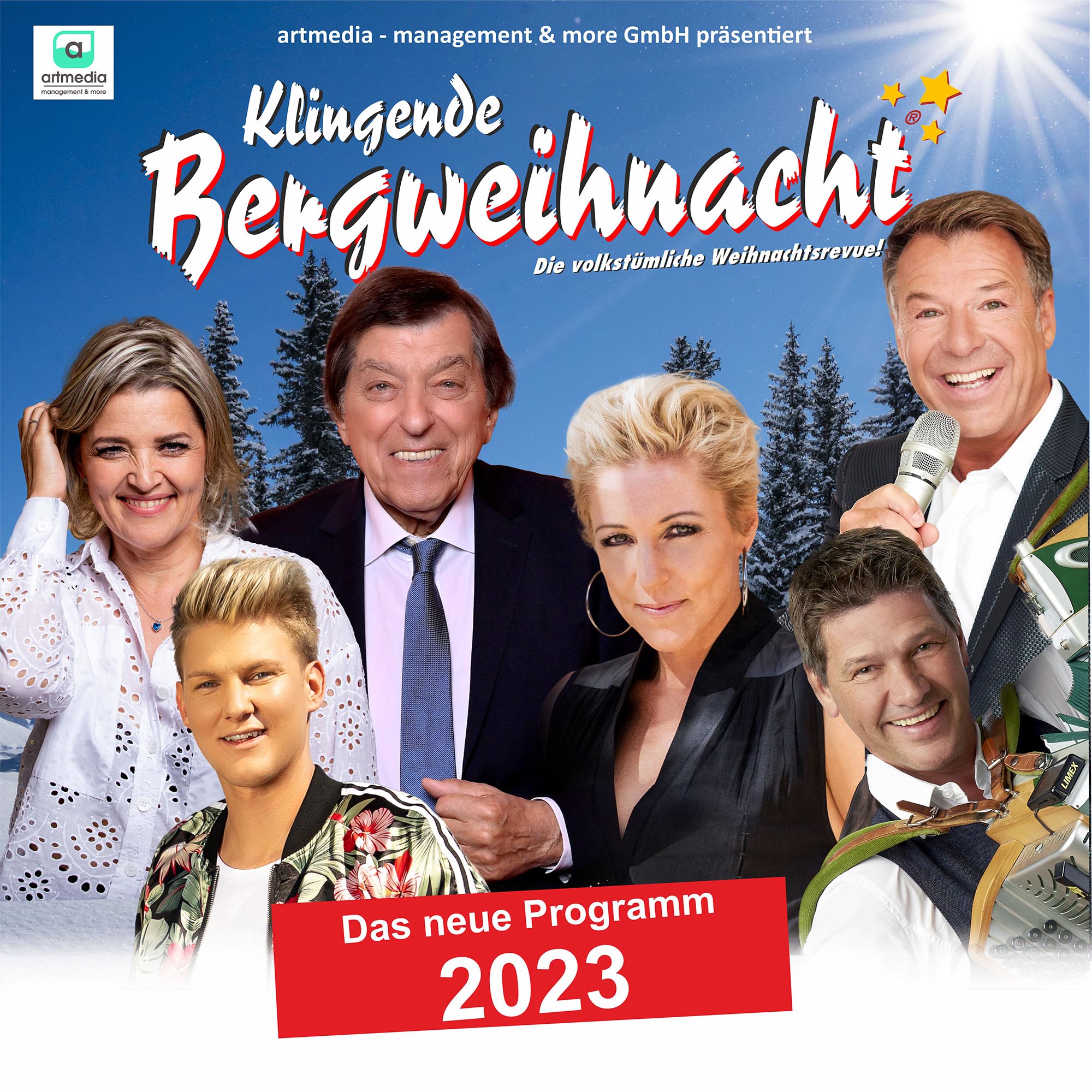 Fotografía promocional de Concierto de Die klingende Bergweihnacht en Laupheim