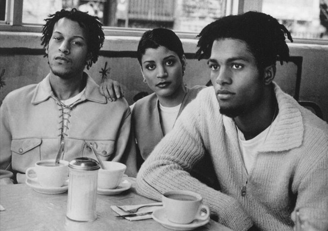 Fotografia promocional de Digable Planets.