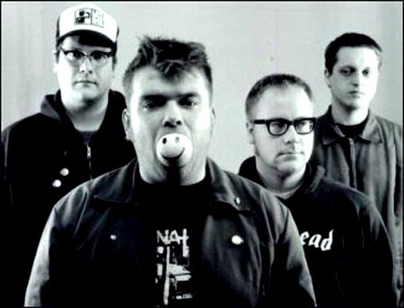 Promotional photograph of Dillinger Four.