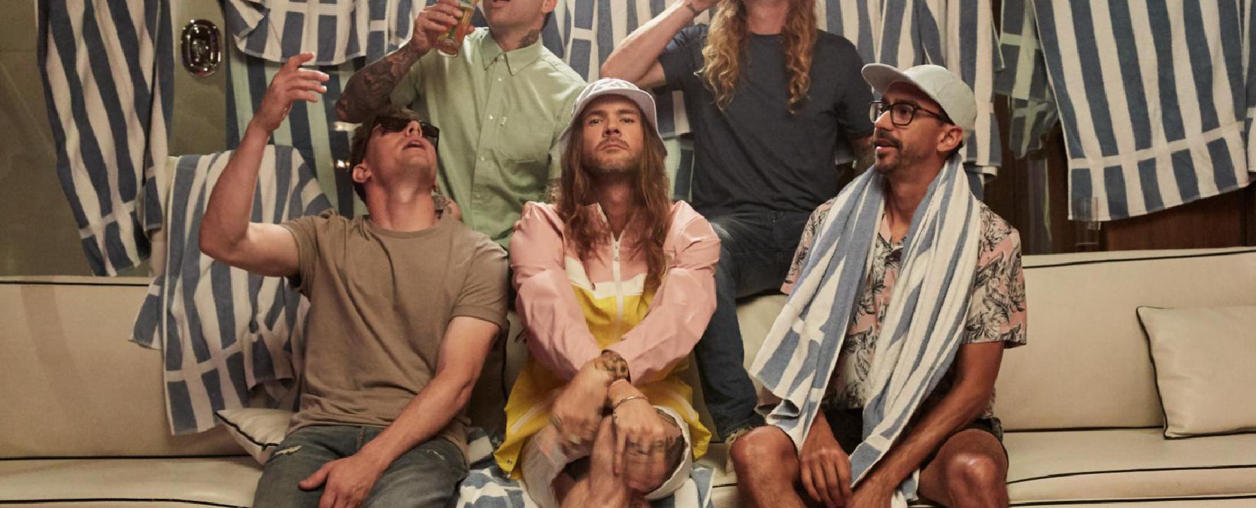 Promotional photograph of Dirty Heads.