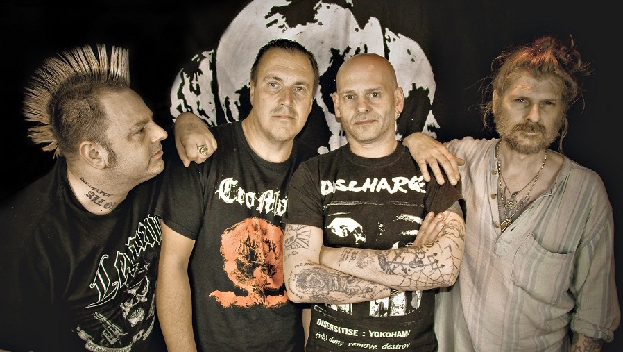Fotografía promocional de Discharge