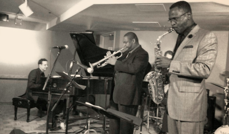 Promofoto von Concierto de Dizzy Gillespie All-Stars Big Band en New York.