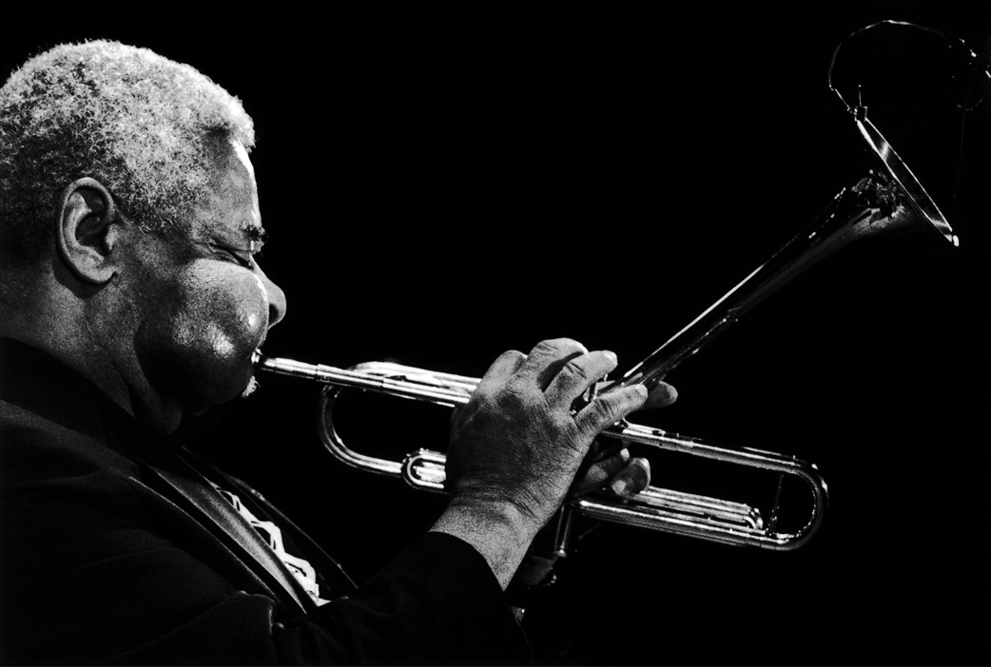 Fotografia promocional de Dizzy Gillespie.