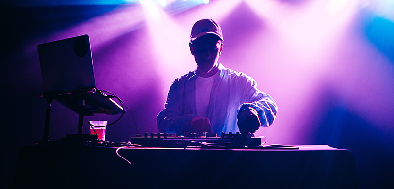 Promotional photograph of Concierto de DJ Blue Monday en Austin.