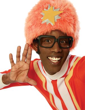 Promotional photograph of DJ Lance Rock.