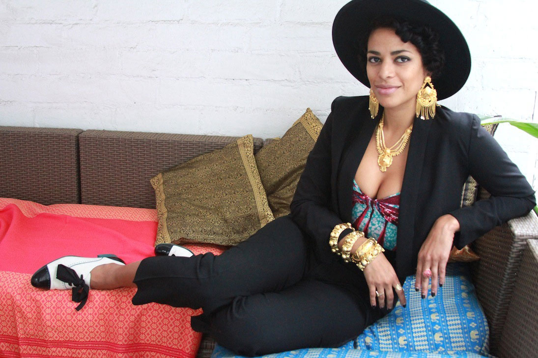 Promotional photograph of Dj Rashida.