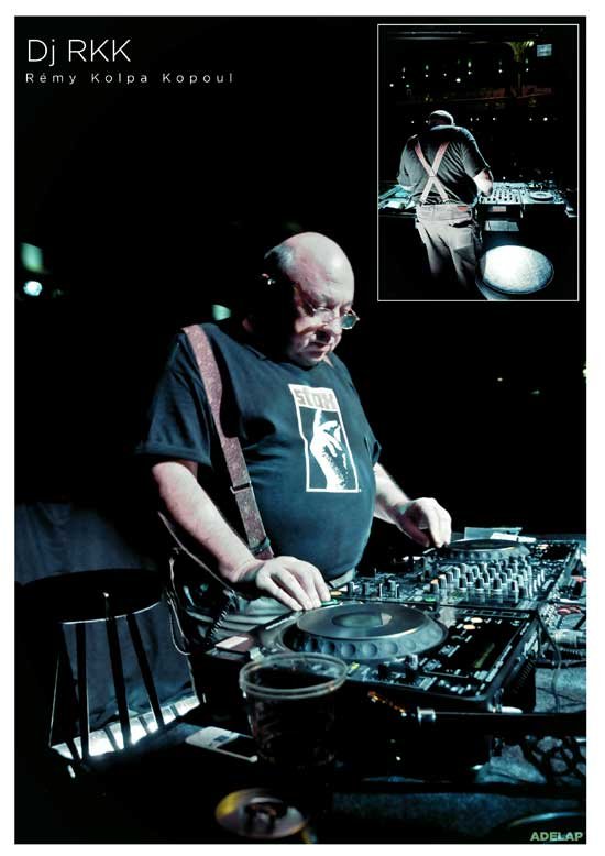 Promotional photograph of DJ RKK.