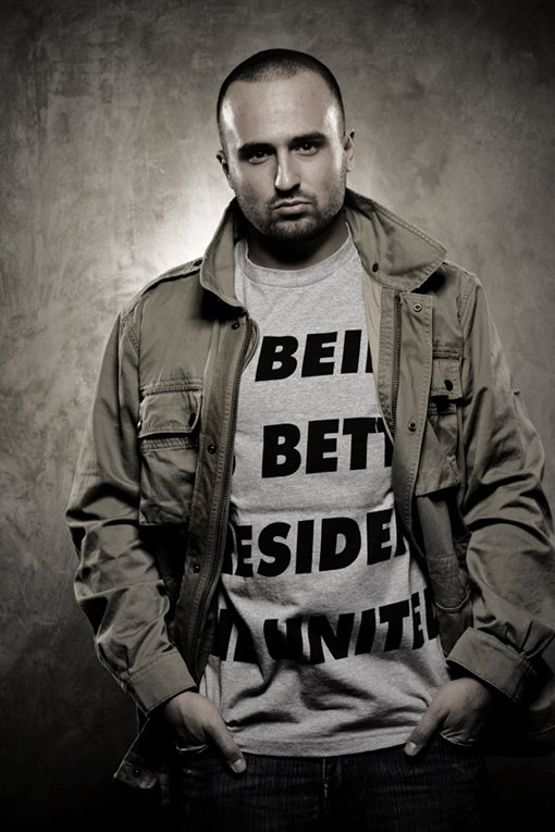 Promofoto von DJ Stickle.