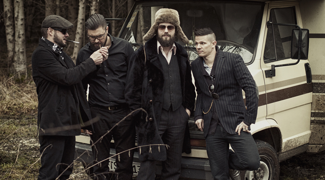 Promofoto von Concierto de Django 3000 en Núremberg.