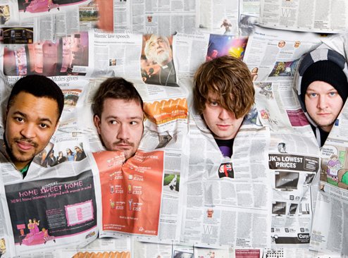 Fotografía promocional de Does It Offend You, Yeah?