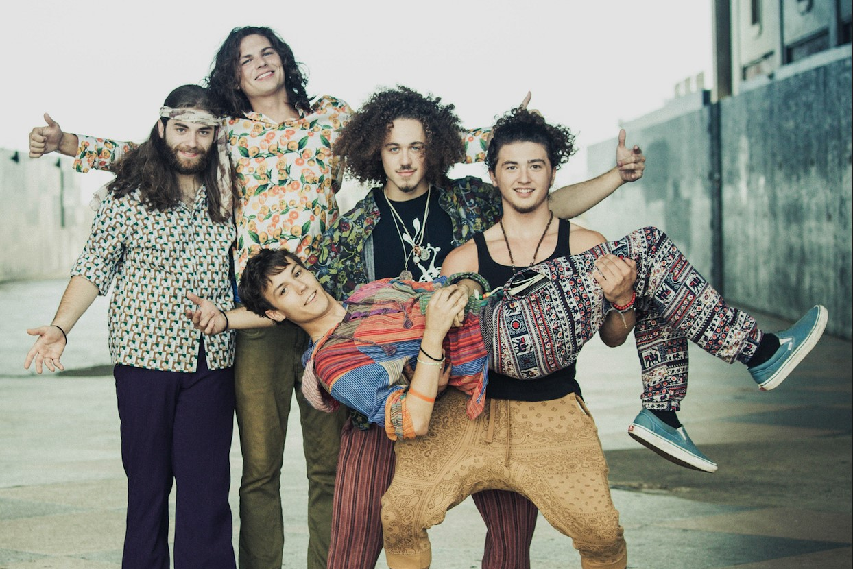 Fotografía promocional de Dogs In A Pile