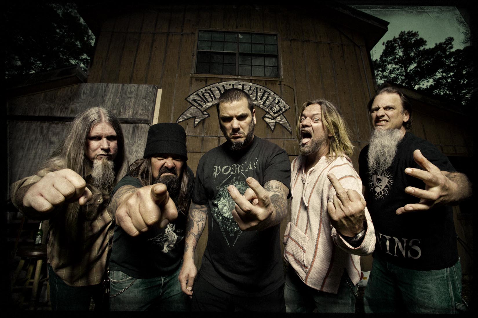 Fotografia promocional de Down.