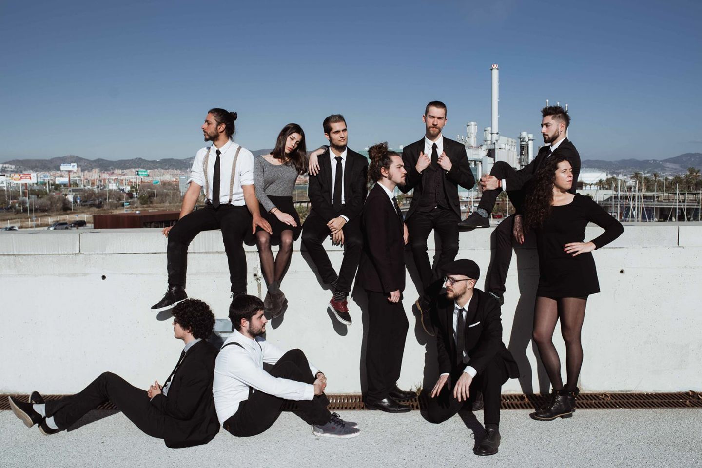 Fotografía promocional de Drop Collective