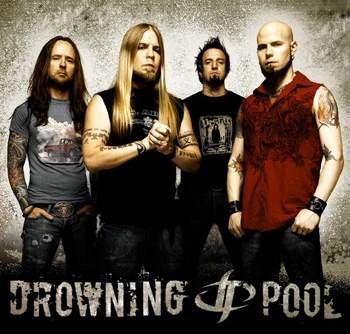 Promotional photograph of Drowning Pool.