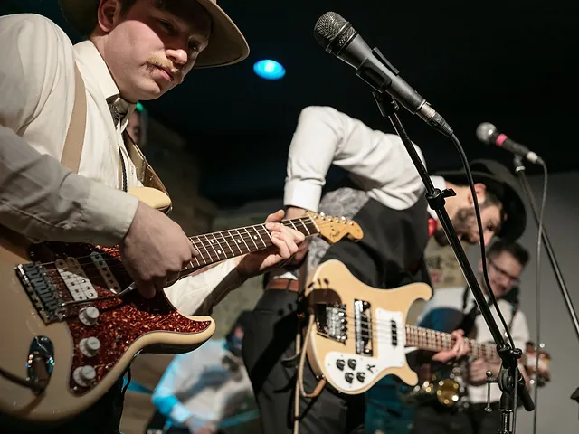 Fotografia promocional de Duke & the Peacemakers.