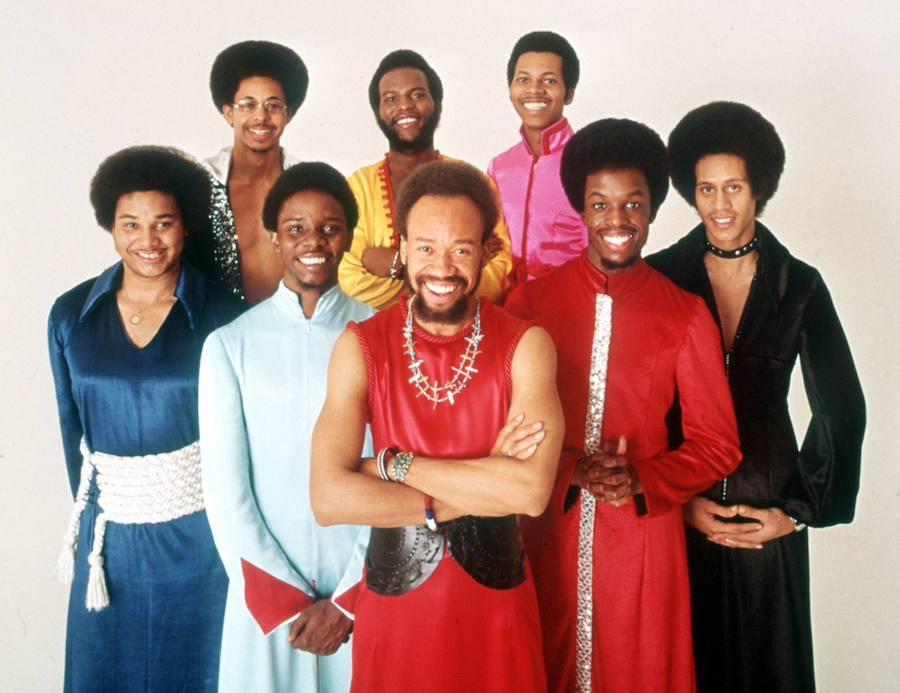 Fotografía promocional de Earth, Wind and Fire