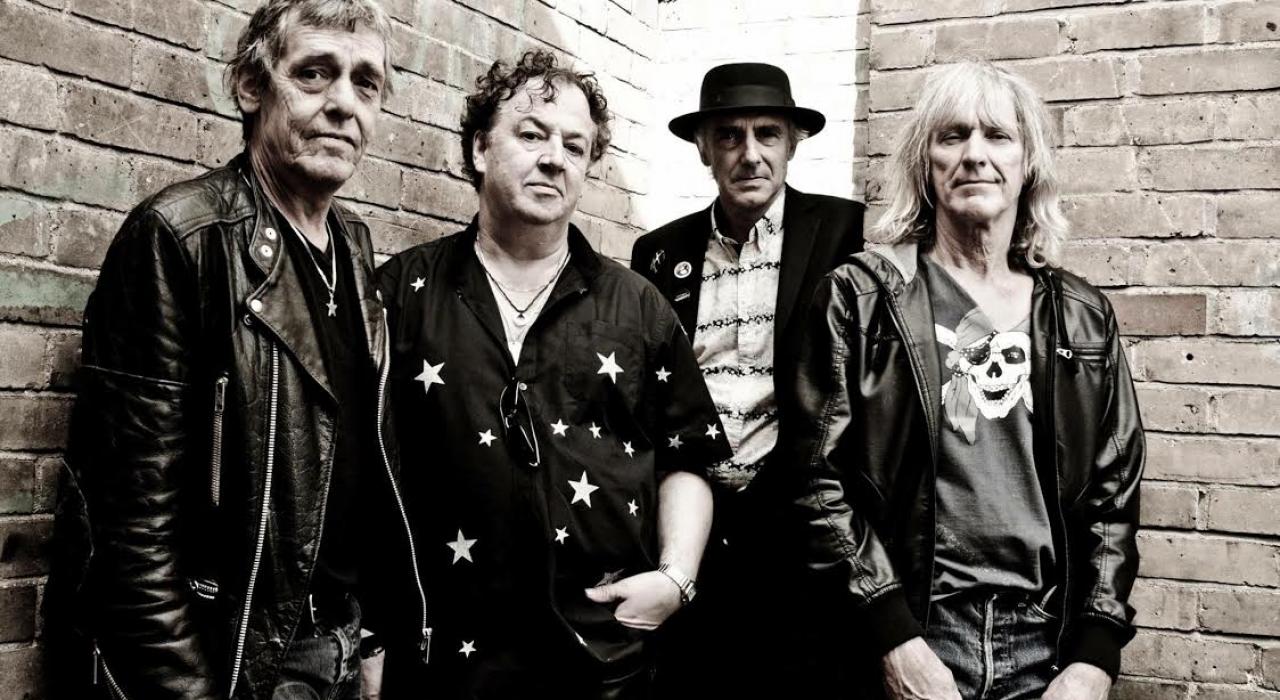 Promotional photograph of Eddie & The Hot Rods.