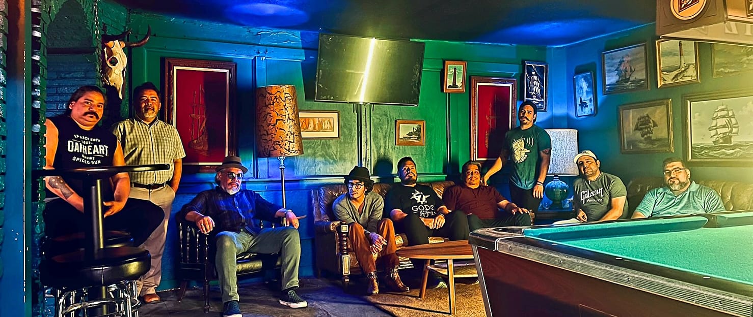 Fotografia promocional de Eddie & The Valiants.