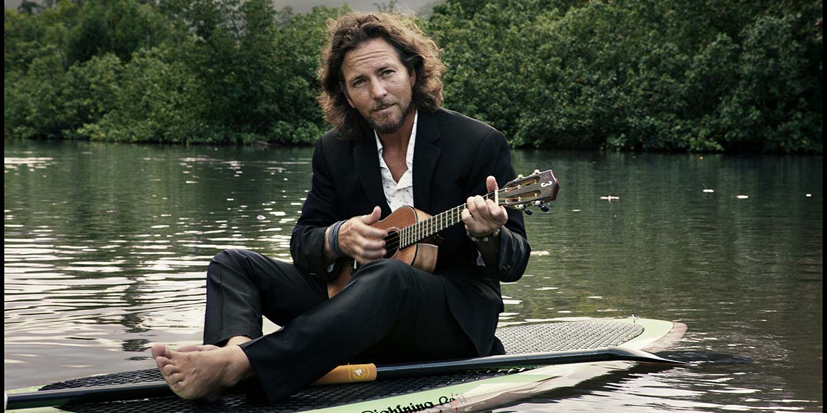 Fotografia promozionale di Eddie Vedder.